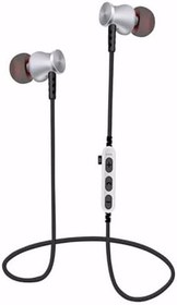 Resim Ms-t5 Hafıza Kartı Takılabilir Metal Bluetooth Kulak Içi Efsane Ses Kulaklık 