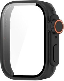 Resim bbtech Huawei Fit 3 Akıllı Saati Apple Watch Ultra'ya Çeviren Ekran Koruyuculu Kasa;Siyah 