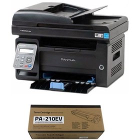Resim Pantum M6550nw Wi-fi Mono Çok Fonksiyonlu Lazer Yazıcı+1 Adet Pa-210ev Toner 