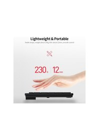 Resim K1000 Mini Klavye 78 Tuşlu Mini Klavye Usb Powered Kablolu Klavye Çikolata Klavye Taşınabilir 