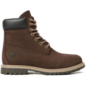 Resim Hammer Jack Hakiki Deri Nubuk Kahverengi Kadın Bot & Bootie 1101-g Kahverengi 