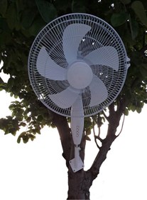 Resim Depolife Duvar Montajlı Hava Vantilatörü 3 KademeHhız Ayarlı Pervane Sağ Sol Dönme 55w Beyaz 5 Kanat 