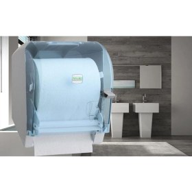 Resim Tekno Trust Vialli K8T Levercut Manuel Rulo Kağıt Havlu Dispenseri Aparatı Şeffaf 