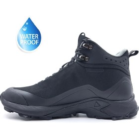 Resim Humtto HM210500B Su Geçirmez Unisex Kadın Siyah Outdoor Spor Bot 