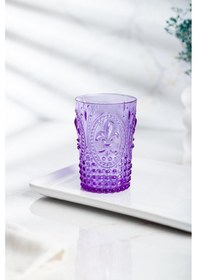 Resim Akrilik Mor Kısa Bardak & Su Meşrubat Kahve Yanı Bardağı 400 Ml Cam Değildir Diğer 
