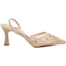 Resim Florin Altın Kadın Abiye Ayakkabı Çok Renkli 