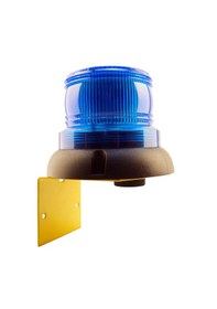 Resim Mesan Ø90 İkaz Lamba Döner Buzzer L Montaj Mavi 24vdc Ms 715.5.24vdc 