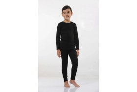 Resim Abarta Çocuk Termal Içlik Body Üst-11-12 Yaş Siyah 1 ADET 