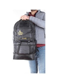 Resim Nil-03 Dağcı Sırt Çantası Seyahat Spor Kamp Bölmeli Körüklü Siy Siyah 