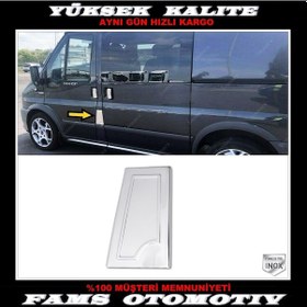 Resim Ford Transit Paslanmaz Krom Depo Kapağı 2000-2013 Arası 