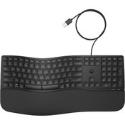 Resim 480 Comfort Kablolu USB-A Klavye Siyah 8T6M1AA HP