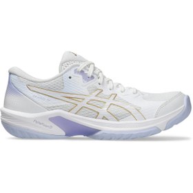 Resim Asics BEYOND FF Kadın Beyaz Voleybol Ayakkabısı 1072A095-106 