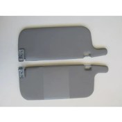 Resim TŞT 1990 - 1998 Mitsubishi L200 Pıck Up - Güneşlik Gri Sağ - Sol Set 2 Parça 