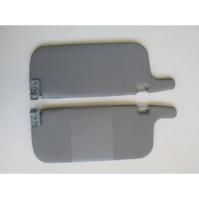 Resim TŞT 1990 - 1998 Mitsubishi L200 Pıck Up - Güneşlik Gri Sağ - Sol Set 2 Parça 