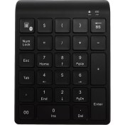 Resim Decisive 27 Tuşlu Bluetooth Kablosuz Sayısal Tuş Takımı Mini Numpad, Daha Fazla Fonksiyon Tuşları ile Pc Muhasebe Görevleri Için Dijital Klavye (Yurt Dışından) 
