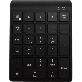 Resim Decisive 27 Tuşlu Bluetooth Kablosuz Sayısal Tuş Takımı Mini Numpad, Daha Fazla Fonksiyon Tuşları ile Pc Muhasebe Görevleri Için Dijital Klavye (Yurt Dışından) 