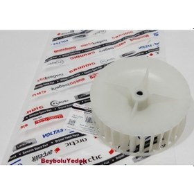 Resim Beko Uyumlu KISA UC Kurutma Makinesi Pervane Fan Motoru Türbin Pervanesi 