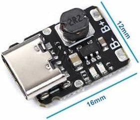 Resim Alkatronik TP4057 Type C Pil Şarj Deşarj Modülü Mini Powerbank Devresi 3.7V Lityum Lion 18650 Batarya 