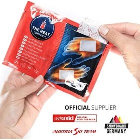 Resim TeknoKapsül The Heat Company El Isıtıcı - 10 Veya 40 Çift - Ekstra Sıcak - Cep Isıtıcı Isıtıcı Pedler - Parmak 