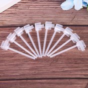 Resim 10/30/50 adet Şeffaf Plastik Parfüm Örnek Dağıtıcı Şişeler - PVS İçermez, Kokusuz, Doldurulabilir Mini Sprey Şişeler Seyahat & DIY Kozmetik Ambalajı için 