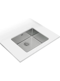 Resim Teka BE LINEA RS15 50.40 Tezgahaltı Eviye Paslanmaz Çelik 50 cm 115000005 