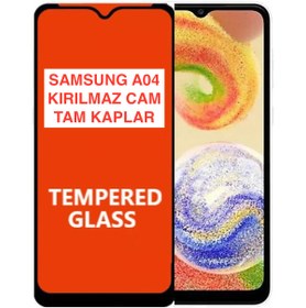 Resim Kılıfoloji Samsung A04s Tam Ekran Koruyucu Kırılmaz Cam Tam Kaplayan 