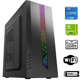 Resim Xaser XSR913 I7 12700F 16GB Ram 256GB M.2 Nvme SSD 4gb GT740 Ofis Hazır Sistem 