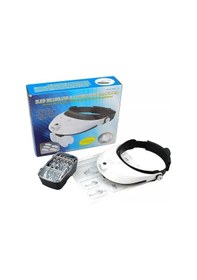 Resim MG81001-G Led Işıklı Gözlük Kafa Büyüteci 