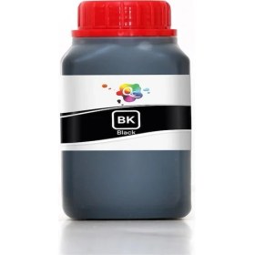 Resim Qc Canon Bjc 400J Uyumlu Yazıcı Mürekkebi 250ML Bk Black Siyah Dye 