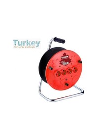 Resim Makaralı Uzatma Kablo 30mt 