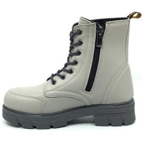 Resim Wanetti Kalın Taban Kız Çocuk Bot Gri 