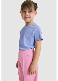 Resim U.s. Polo Assn. Kız Çocuk Lila Tişört Basic 50325610-vr245 Lavanta 
