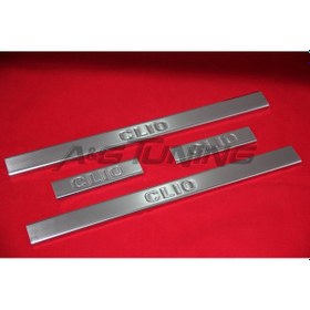 Resim Renault Clio 2 Symbol Krom Kapı Eşiği 1999-2009 Paslanmaz Çelik N11.3150 