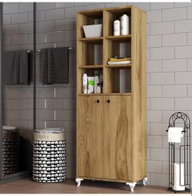 Resim Moxen Mobilya Bdr2 Çok Amaçlı Dolap Raflı MXNBDR2002CVZ 