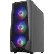 Resim Frısby FC-9380G 600W 80+ Bronze Siyah Mesh Panel Midi Tower ATX Kasa 