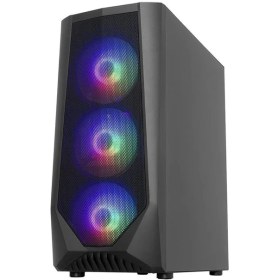 Resim Frısby FC-9380G 600W 80+ Bronze Siyah Mesh Panel Midi Tower ATX Kasa 