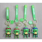 Resim Light up Ninja Kaplumbağalar Silikon Anahtarlık Alk4260 