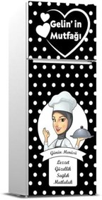 Resim Buzdolabı Kapağı Kaplama Sticker 0301 