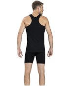 Resim Jiber Erkek Sporcu Rambo Renkli Askılı Atlet 113 - 12 Adet 001 