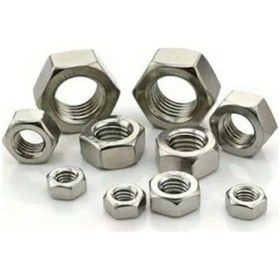 Resim M12 Galvanizli Çelik Somun Dın 934 Cl:6 200 Adet 