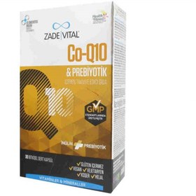 Resim Zade Vital Co-Q10 & Prebiyotik 30 Kapsül 