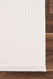 Resim Koza Luna Krem Bej Oturma Odası Halısı A2688B - Krem Bej / 200 x 290 