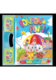 Resim Ponpon ile Pinpin Okul Öncesi Eğitim Seti +36 - Minik Damla 