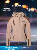 Resim Genel Markalar LUNA SOFT SHELL KADIN CEKET - KAHVERENGİ 