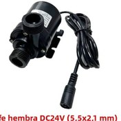 Resim Ultra Sessiz Mini Dc12v 19w 800l/h Fırçasız Motorlu Su Pompası 24v Dc, 