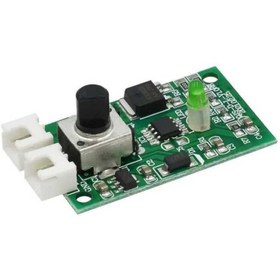 Resim KONTAKTEK DC 7-12V 10A PWM Motor Hız Kontrol Modülü 