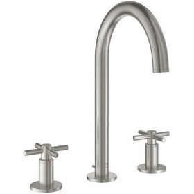 Resim Grohe Atrio New 3 Delikli Lavabo Bataryası - 20643DC0 Antrasit 