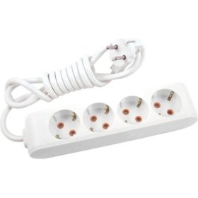 Resim Viko Multı-Let 4 Lü Topraklı 5 Metre Kablolu Priz 90113405 