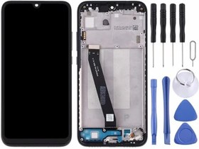 Resim Xiaomi Redmi ile Uyumlu Redmi 7 Lcd Ekran Dokunmatik Full Çıtalı Siyah 