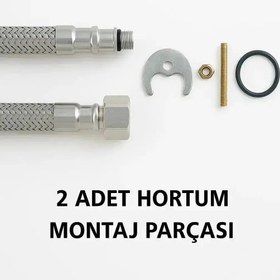 Resim Babylon Series Beyaz Lavabo Bataryası 5 Yıl Garantili 